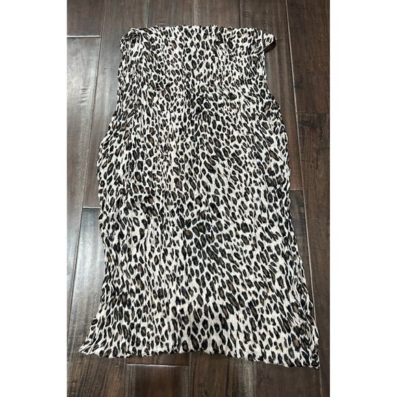 Leopard Print Infinity Scarf Shawl Wrap Animal Print Lightweight Fall Comfort - Picture 3 of 10